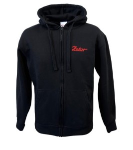 Bluza czarna z kapturem Zetor