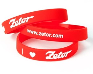 Opaska czerwona na rękę Zetor